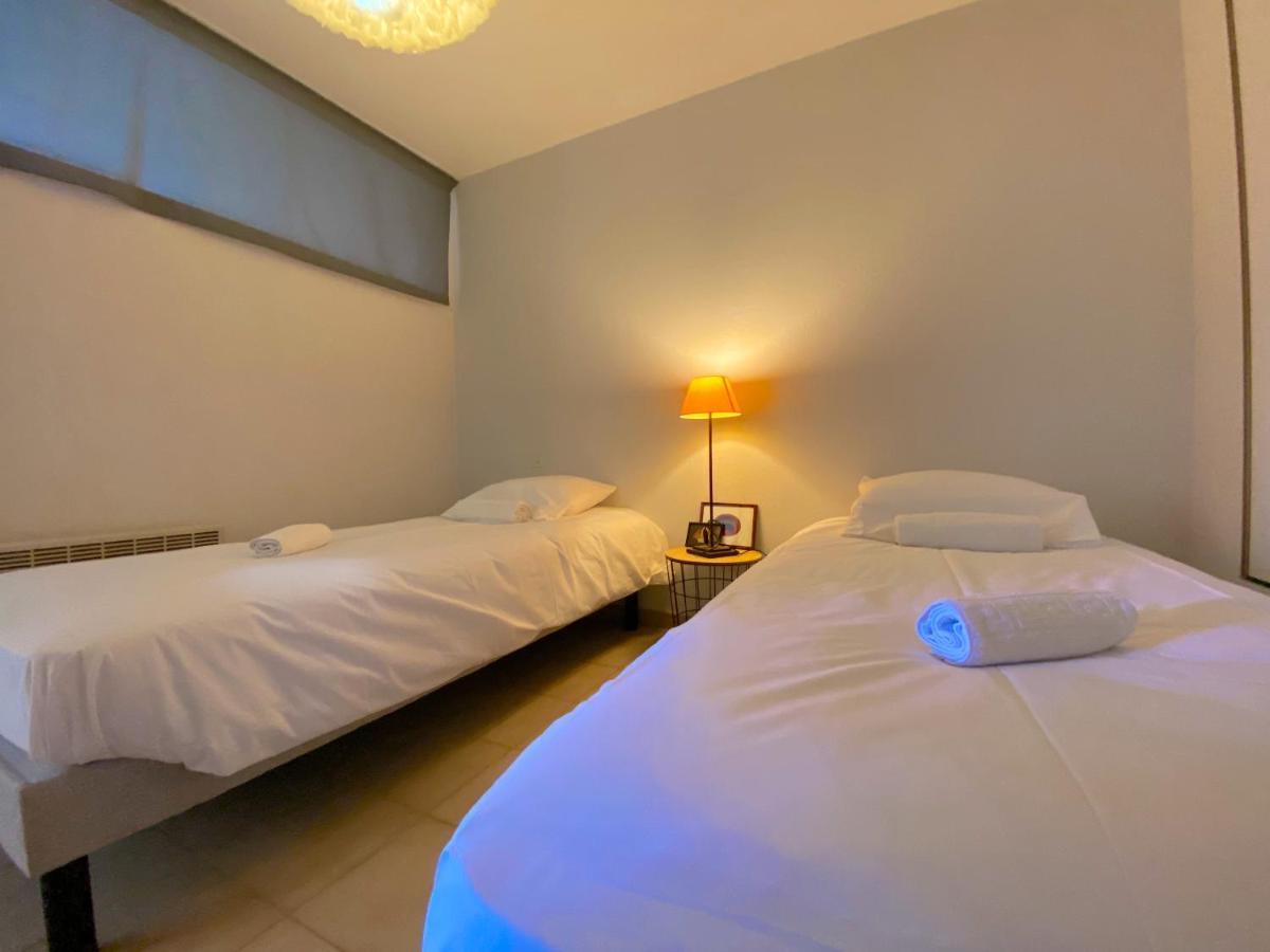 Grand T3 Avec Jardin Proche De La Mer Apartment อฌักซิโอ้ ภายนอก รูปภาพ